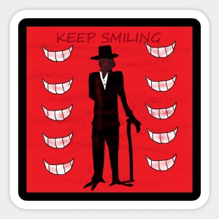 Keep Smiling Sticker